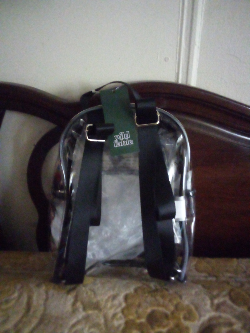 CLEAR MINI BACKPACk brand New with tags